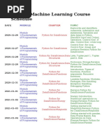 Sumit Tripathi Applied AI Course Schedule