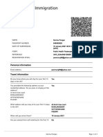 UK Visas & Immigration: Personal Information