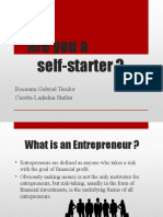 Are You A Self-Starter