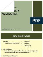 1b. Metode Analisis Data Multivariat