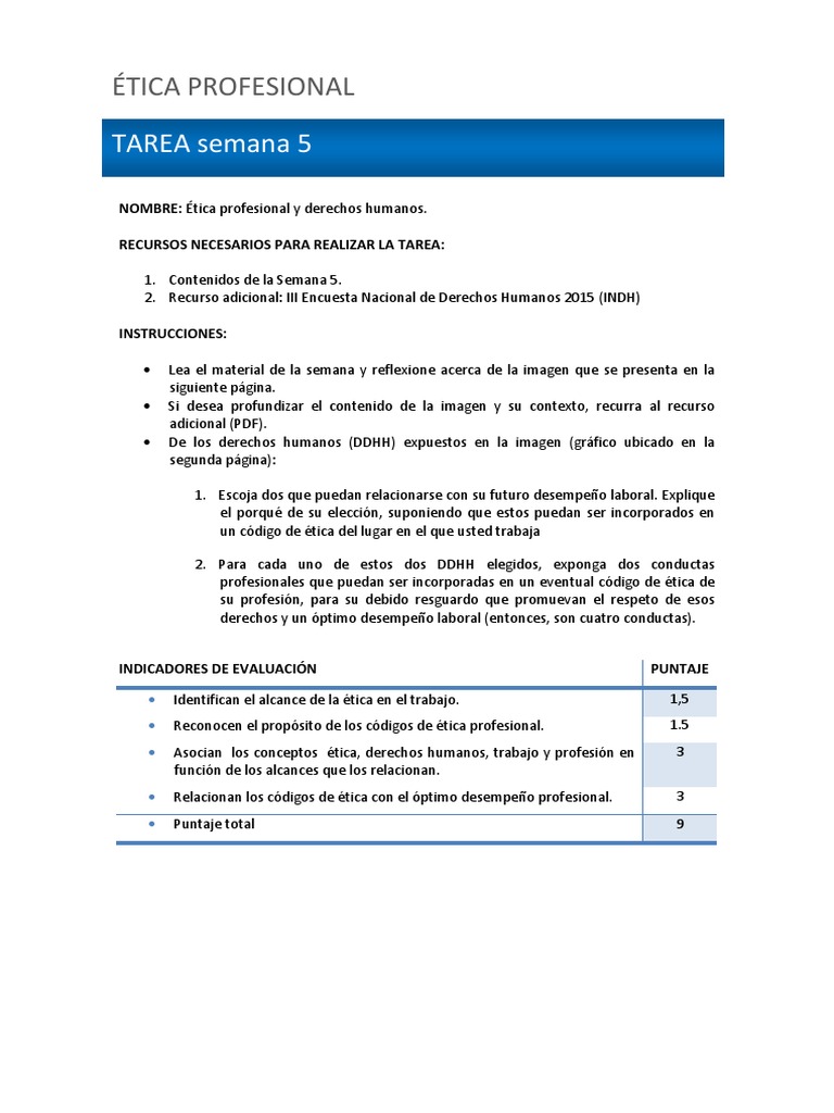 S5 Tarea | PDF | Crecimiento personal y profesional