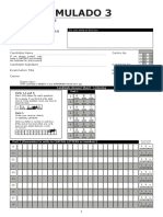 Fce Mock Test 3 - Answer Sheet For Students - Listening