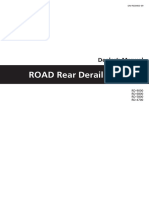 ROAD Rear Derailleur: Dealer's Manual