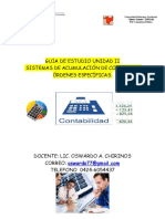 GUIA DE ESTUDIO UNIDAD II ORDENES ESPECIFICAS Clases 2021