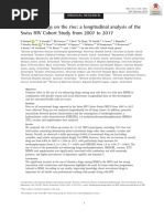 Chemsex Drugs On The Rise A Longitudinal Analysis of The Swiss Hiv Cohort Study From 2007 To 2017