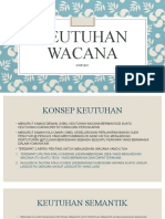 Keutuhan Wacana