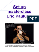 Setup MasterClass Eric Paulussi