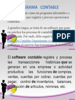 Software contable para registrar y procesar transacciones empresariales