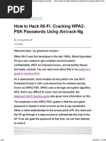 How To Hack Wi-Fi - Cracking WPA2-PSK Passwords Using Aircrack-Ng