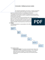 Bài tập về nhà tuần 4 - Software process models