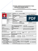 Biodata Mahasiswa Universitas Negeri Medan