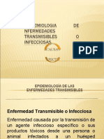 EPIDEMIOLOGIA DE ENFERMEDADES INFECCIOSAS 2015-2 CLASES