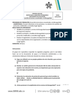 Instrumento de Evaluación - Bioseguridad