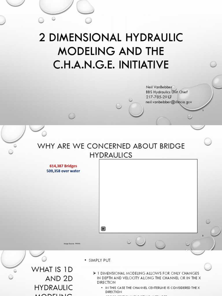 1D vs 2D Hydraulic Modeling Overview | PDF | River | Computing And ...