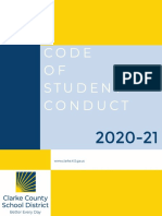 CCSD 2020-21 Code of Student Conduct
