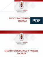 Efecto Fotovoltaico y Paneles