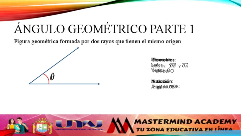 Definición de Ángulo Geométrico | PDF
