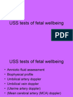 USS Tests of Fetal Wellbeing