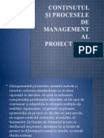 Con Inutul I Procesele de Management Al Proiectului. CM - PPTX Filename UTF 8''conținutul Și Procesele de Management Al Proiectului. CM