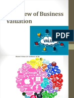 Overview of Business Valuation Techniques and Concepts