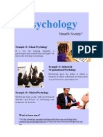 How Does Psychology Benefits Society