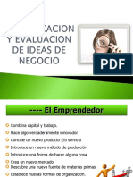 Identificacion de Ideas de Negocio