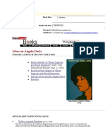 Archive - Today: More On Angela Davis