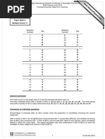 Physics: Paper 0625/11 Multiple Choice 11