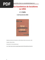 Problemas Econômicos do Socialismo na URSS