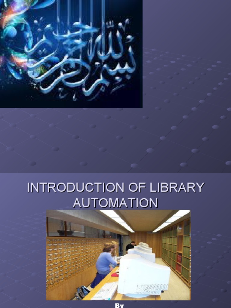 History Of Library Automation Pdf