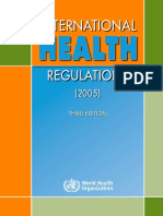 International Health Regulations - WHO