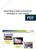 Advertising & Sales Promotional Strategies in Rural Market