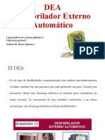 DEA Desfibrilador Externo Automático: Capacitadora de Cuentas Globales y Enfermera General Andrea M. Reyes Quintero