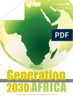 UNICEF Africa Generation 2030 en 11aug