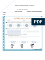 Actividadmultiplos de Un Nùmero