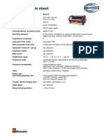 Technical Data Sheet: Transmitter: Linus 6
