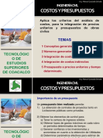 1.1. Introducción y Generalidades de Los Costos