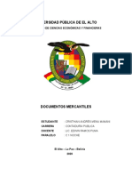 Documentos Mercantiles