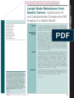 Gadofluorine M and Gadopentetate Dimeglumine MR Imaging in A Rabbit Model