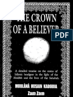 Crown of A Believer by Shaykh Husain Kadodia