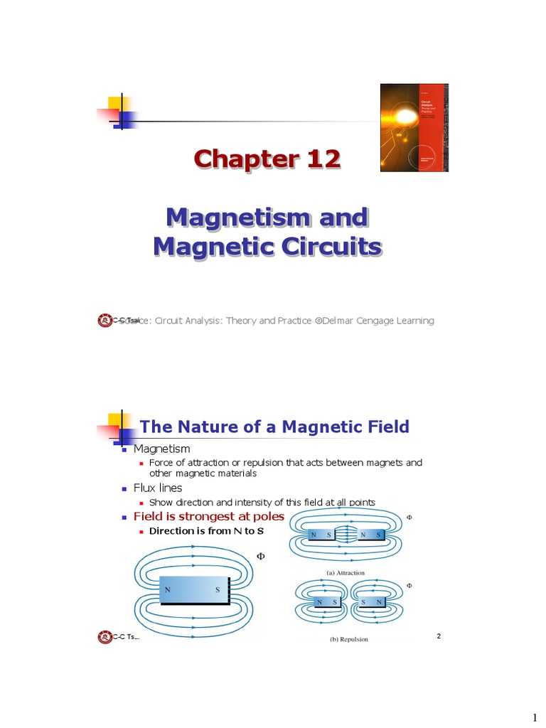Magnetism and Magnetic Circuits Overview | PDF | Magnetic Field | Inductor