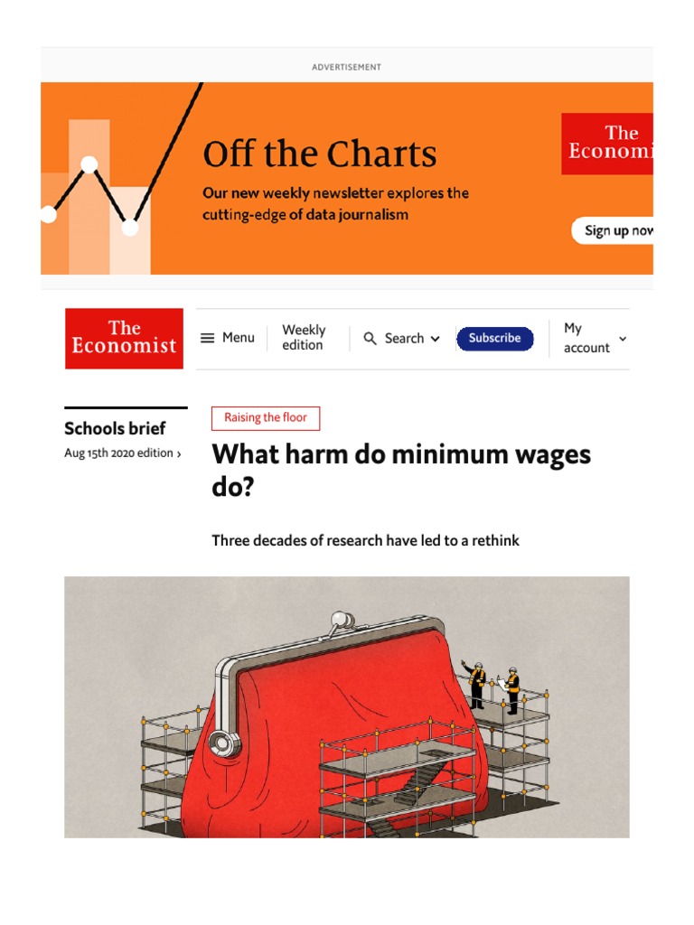 Raising The Floor - What Harm Do Minimum Wages Do? - Schools Brief ...