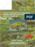 Termos e Expressões Do Coloquial Do Cotidiano Da Zona Rural Do Brasil Central No Século XX. Ismael Armando