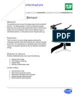 Crankshaft Sensor: Technical Information