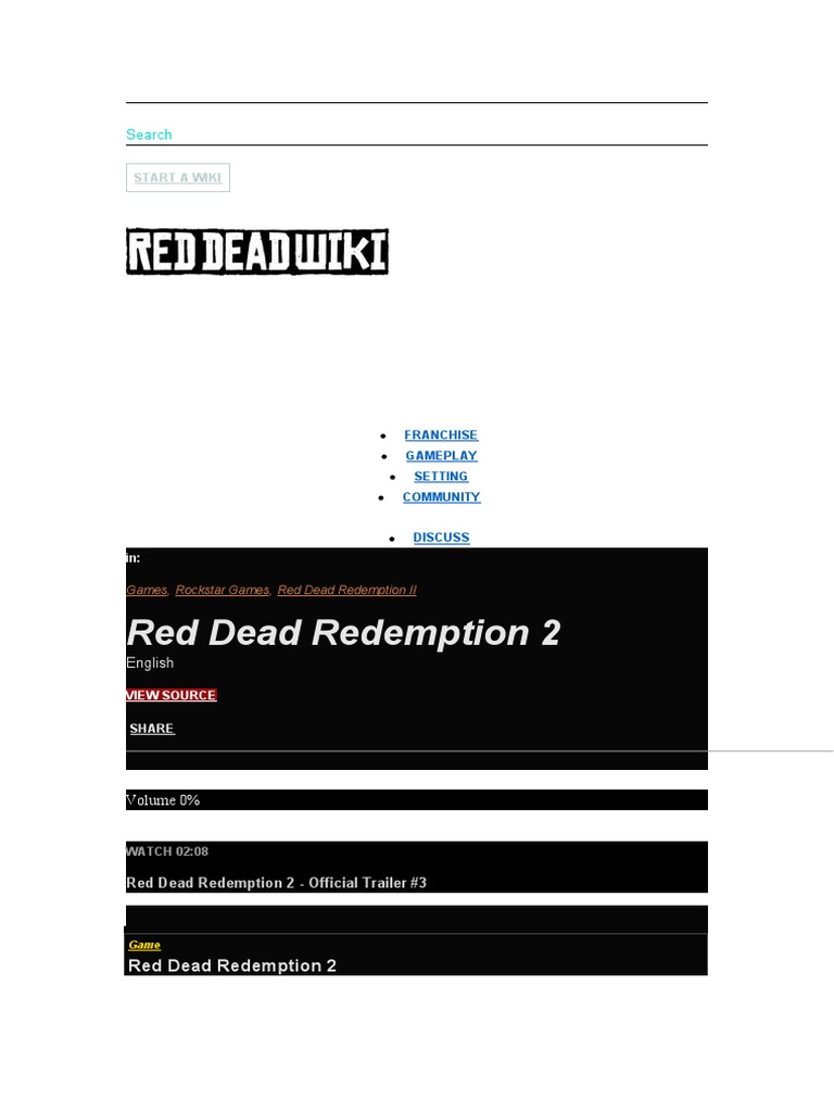 Arthur Morgan - Red Dead Redemption 2 Jigsaw Puzzle