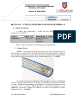 METROLOGIA Prática 1