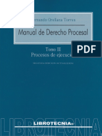 Manual de Derecho Procesal. Tomo 3 - Fernando Orellana Torres