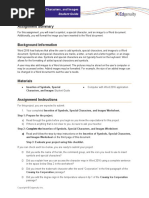 Hands-On Assignment-Insertion of Symbols, Special Characters, and Images-Student Guide