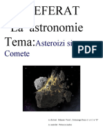 Asteroizi si Comete