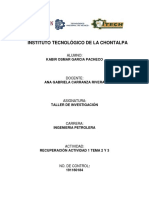 Actividad 1 Tema 2 Taller de Investigación